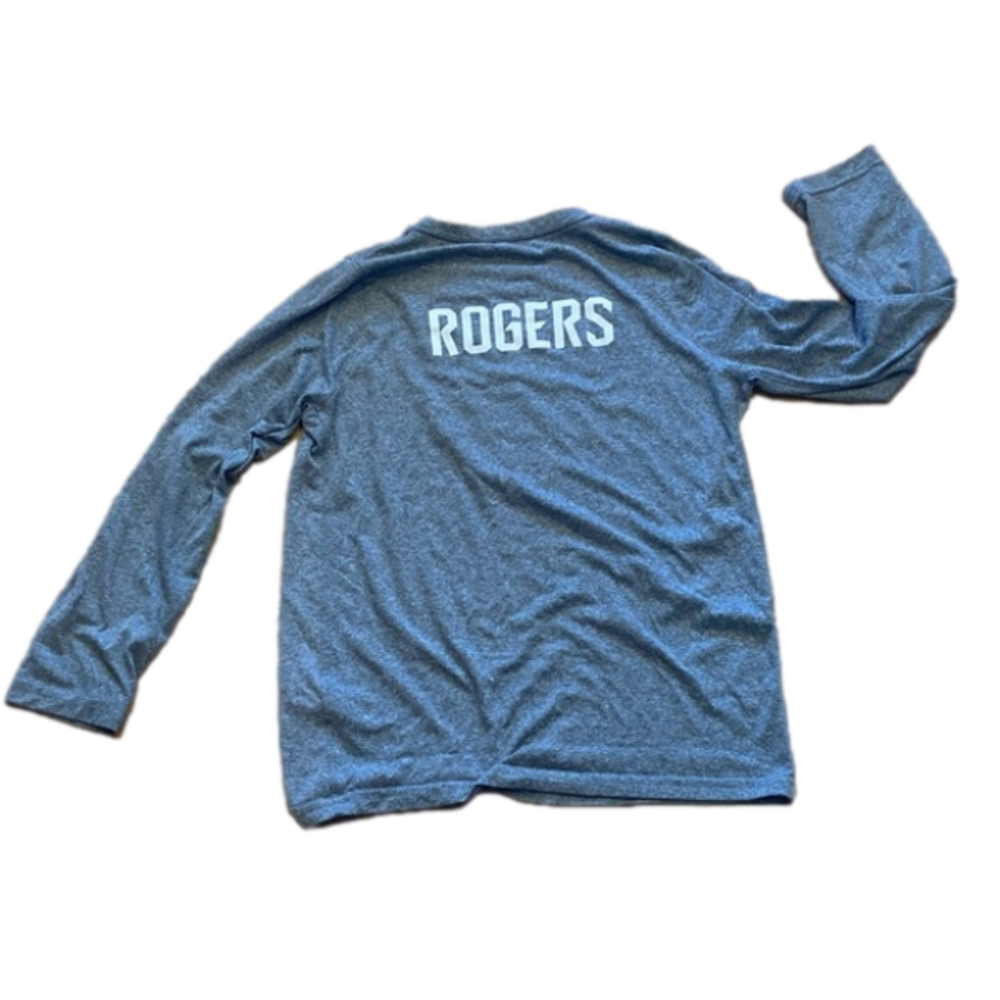 NIKE Dri-Fit “ROGERS” One Team One Goal We Play Together Long Sleeve Shirt